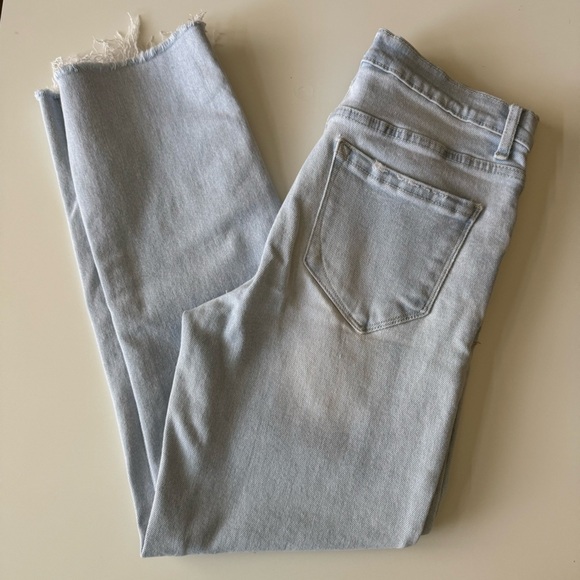 Kensie Vintage Luxe The Slim Raw Hem Ankle Stretch Jeans Women’s size 6/8 - Picture 1 of 10